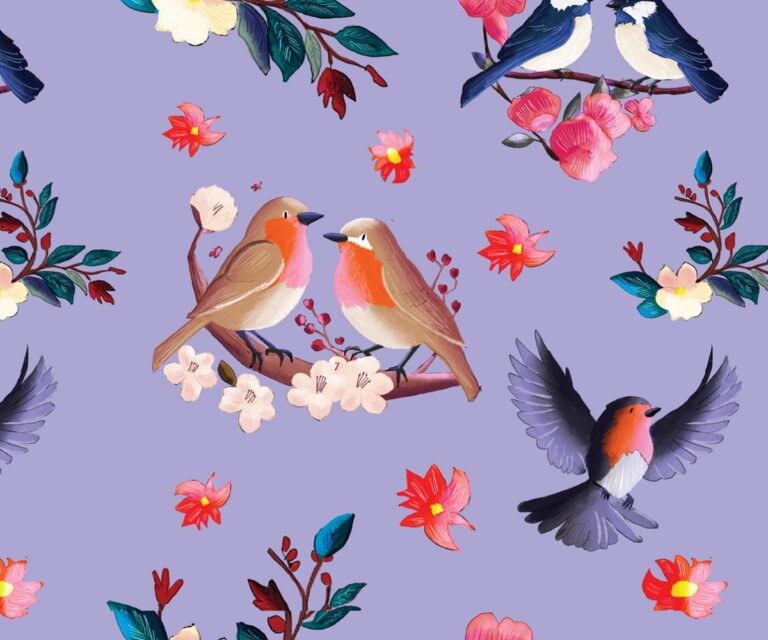 Floral Sparrows