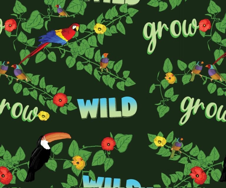 Grow Wild Tropical Birds